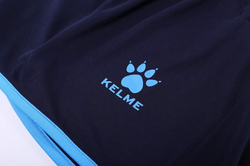 KELME قميص وشورت حارس مرمى مبطن للرجال والنساء من كيلمي، قميص حارس كرة القدم للشباب بأكمام طويلة، طقم زي حارس للبالغين، أزرق XS - Image 5